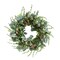 24" Faux Silver Dollar Eucalyptus Wreath - Final sale / Non-returnable and Non-refundable
